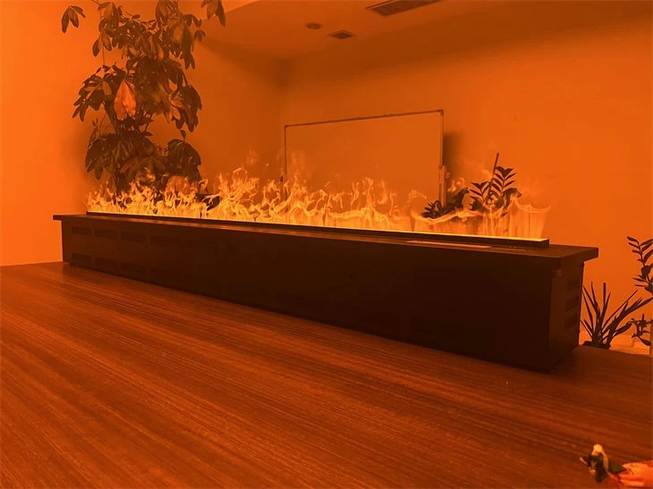 Modern 3d Flame Water Vapor Fireplace