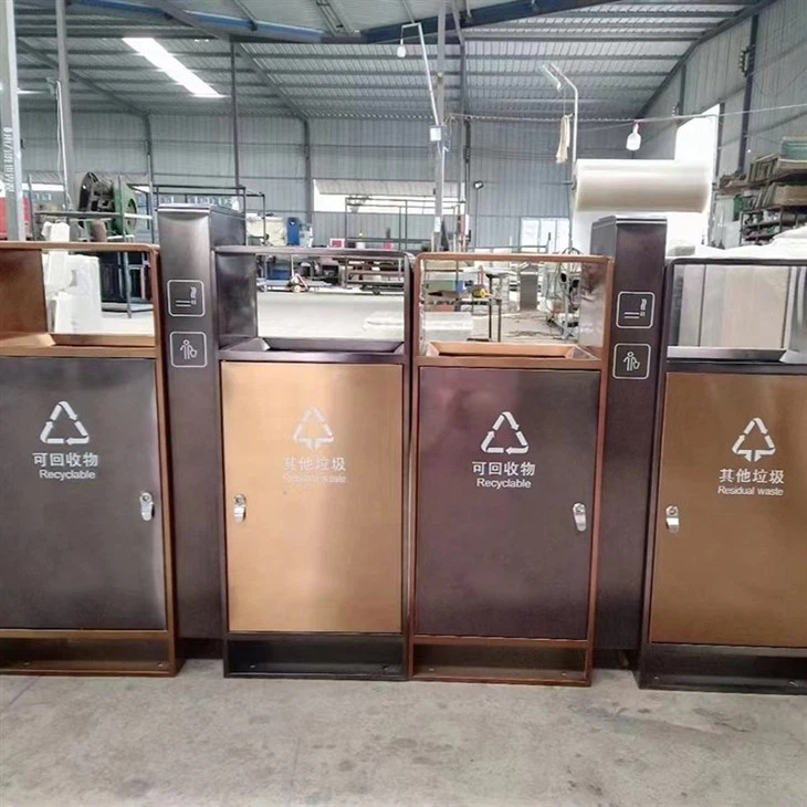 Outdoor Steel Litter Bin